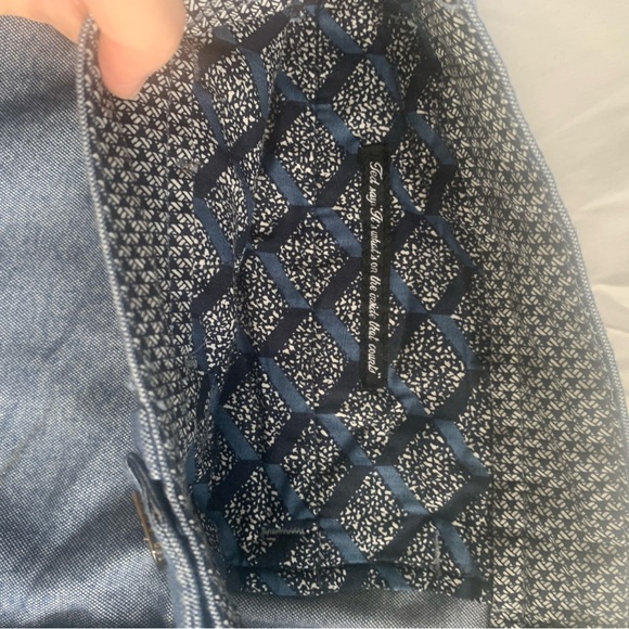 Men’s Ted Baker Classic Fit Trousers Mid Blue - Picture 12 of 12